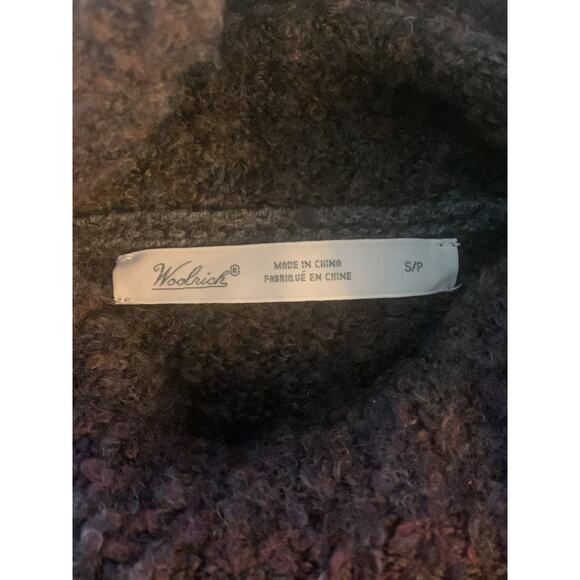 Woolrich turtle neck cowl mock woman’ssize small wool ombré - Picture 4 of 7